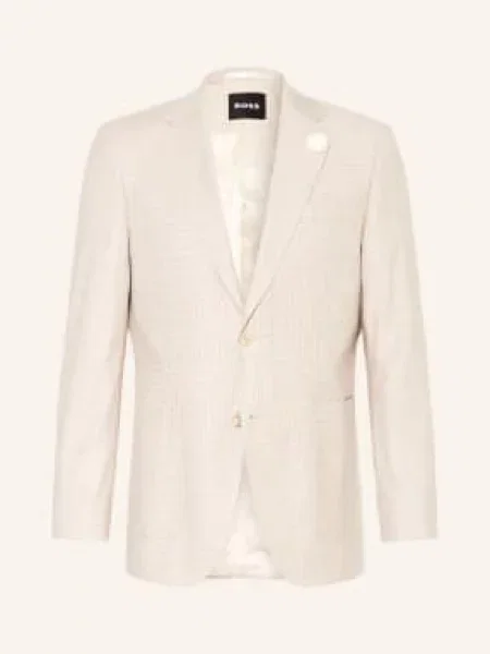 Boss Marynarka Janson Extra Slim Fit beige beżowa