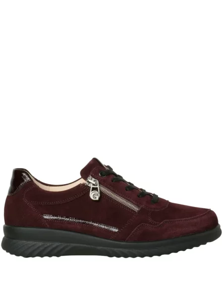 Sneakersy Ganter zamszowe czerwone