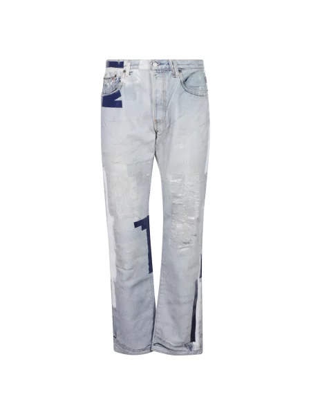 Jeansy Acne Studios niebieskie