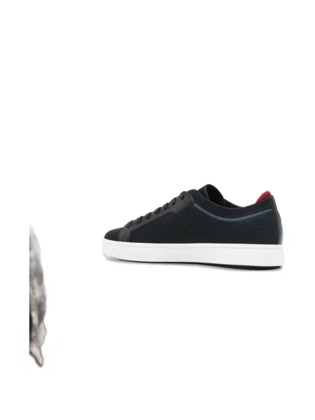 Sneakerși Geox cu șireturi din dantelă albastru