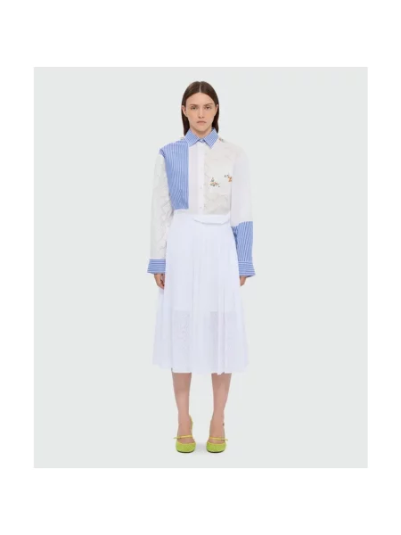 Spódnica midi Msgm biała