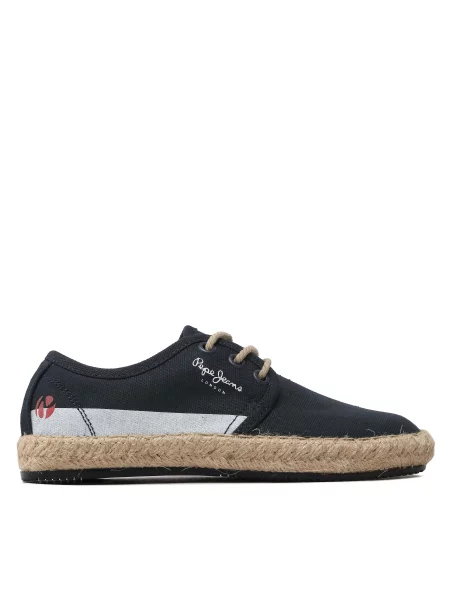 Espadrilky Pepe Jeans Tourist Lace Boys Tmavomodrá