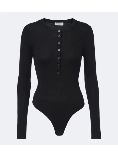 Body Simkhai de mătase negru
