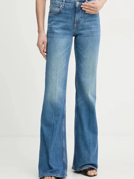 BOSS ORANGE Blugi C_SOFT | flare fit albastru