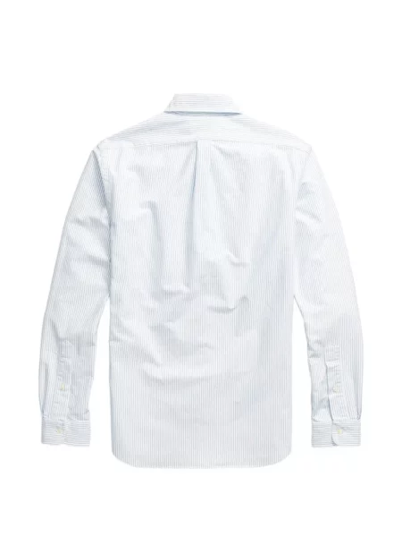 Tricou polo Polo Ralph Lauren cu glugă cu blană cu broderie roșu