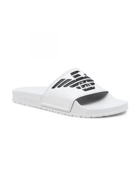 Emporio Armani Șlapi alb