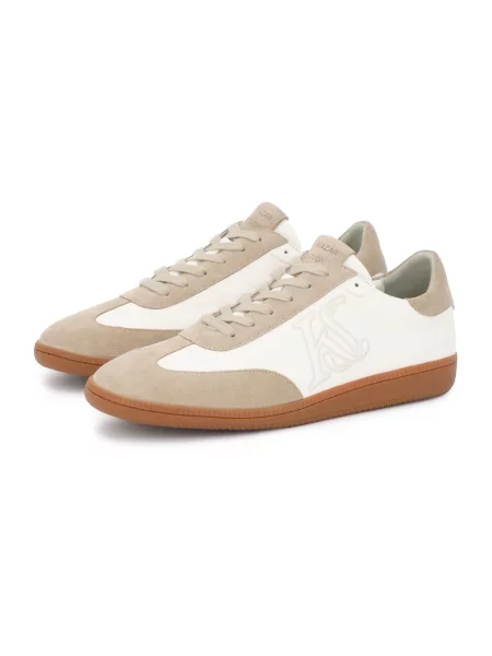 Sneakersy Kazar Studio zamszowe białe