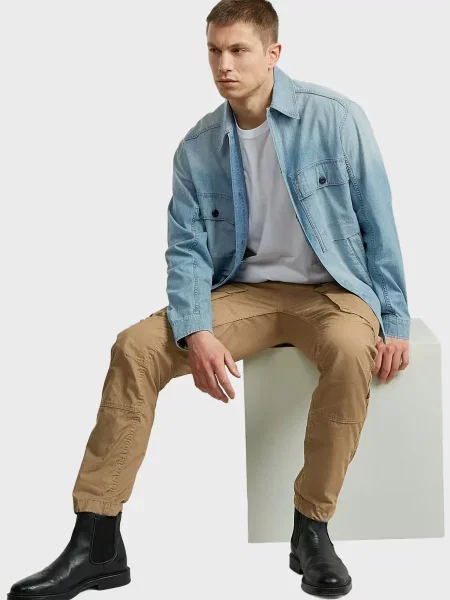 Брюки карго G-star Raw бежевые