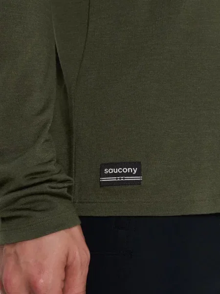 Шерстяной лонгслив Saucony