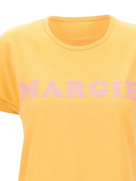 Μπλούζα Mm6 Maison Margiela με σχέδιο κίτρινο