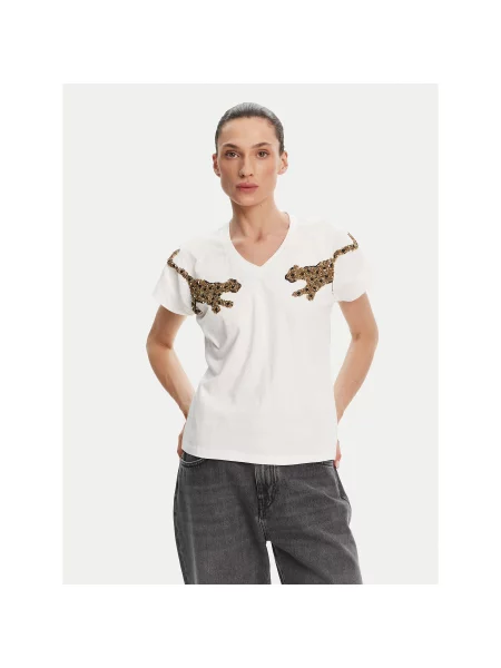 LOLA CASADEMUNT T-Shirt Relaxed Fit λευκό