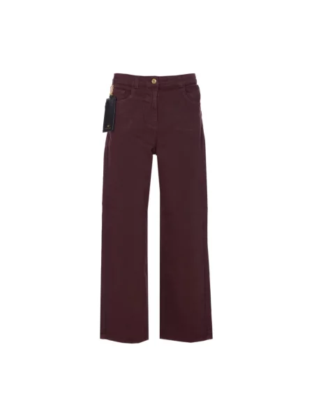 Spodnie Elisabetta Franchi czerwone
