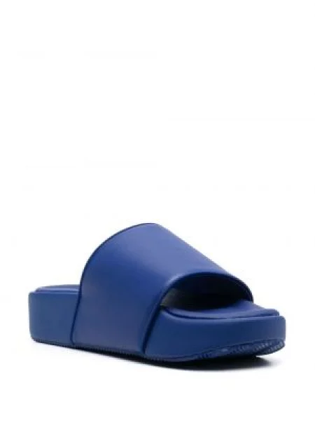 Pantofle Y-3 s autogramem modré
