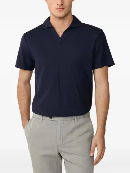 Gulerat tricou polo Hackett London albastru