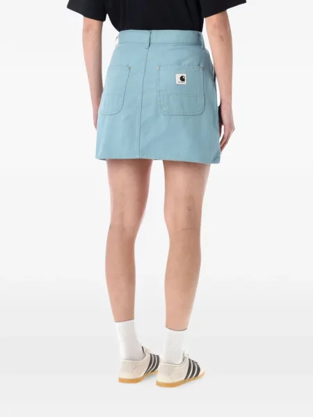 Fusta mini Carhartt Wip albastru