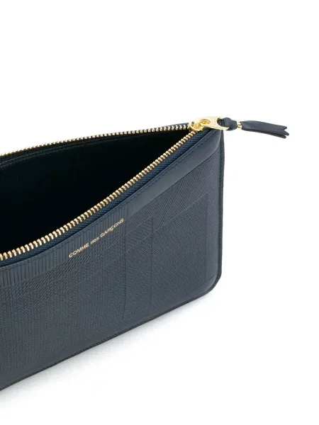 Portfel Comme Des Garçons Wallet niebieski