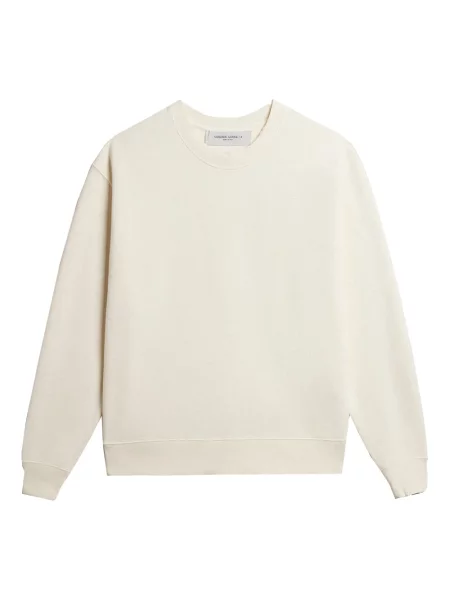 Bluza nierozpinana Golden Goose z autografem biała