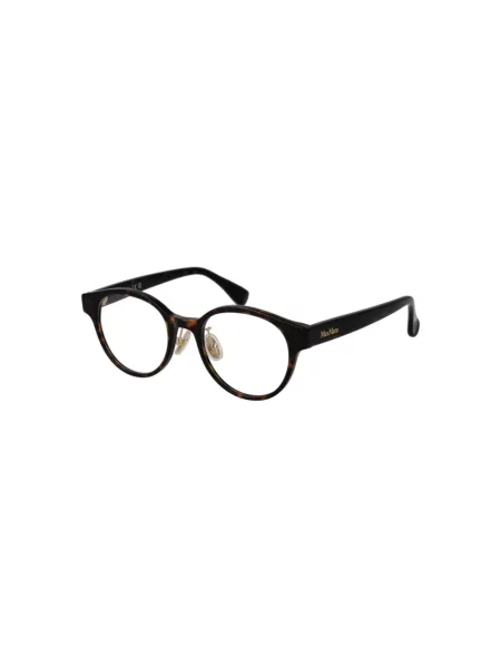 Okulary przeciwsłoneczne Max Mara eleganckie brązowe