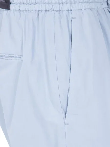 Pantaloni Michael Coal cu cordon albastru