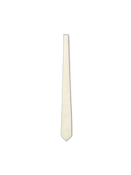 Krawat Emporio Armani biały