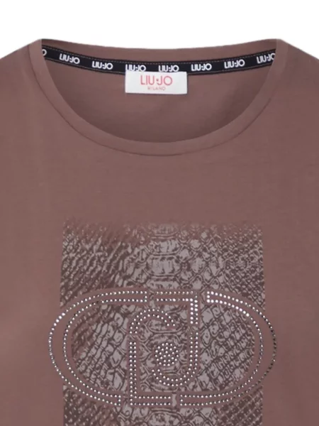 Tricou Liu Jo cu autograf maro