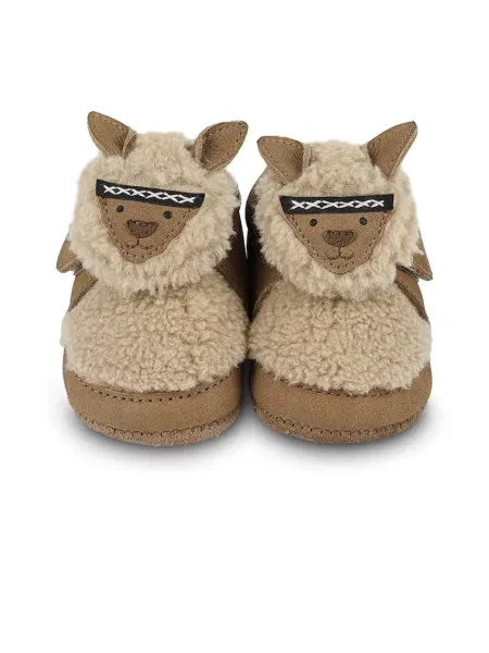 Donsje Шкіряні зимові черевики для немовлят Matijn Sneakers Alpaca
