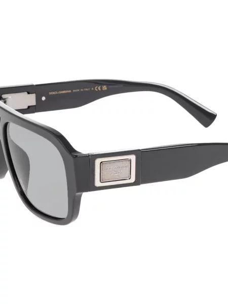 Слънчеви очила Dolce & Gabbana Eyewear с автограф черно