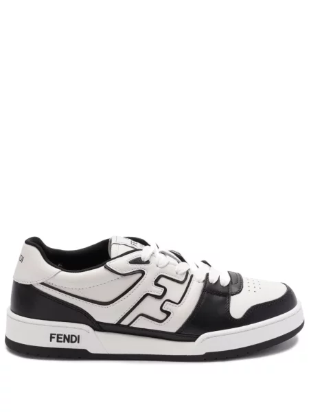 Sneakerși Fendi alb
