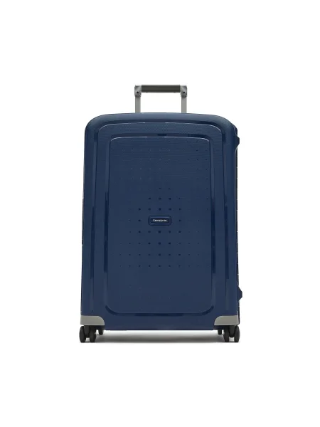 Cestovný kufor Samsonite S'cure Spinner 79 l tmavomodrý