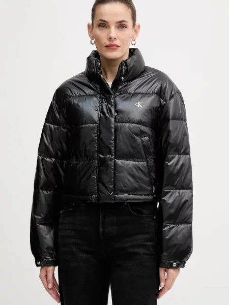 Calvin Klein Jeans kurtka zimowa czarny