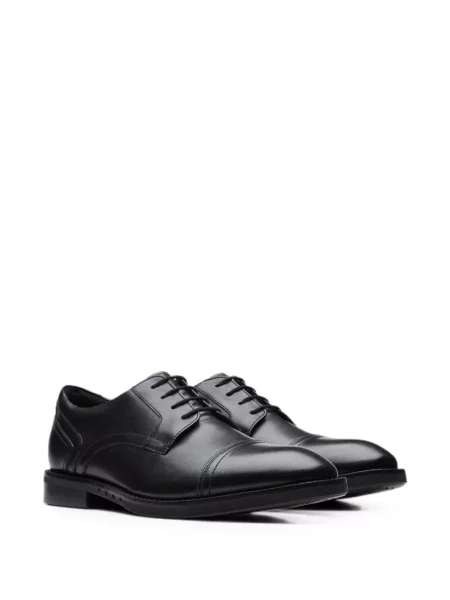 Șapcă Clarks Originals din piele negru