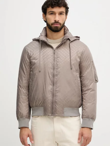 Яке Armani Exchange кафяво