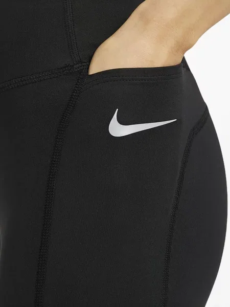 Sportske kratke hlače Nike s cvjetnim printom zelena