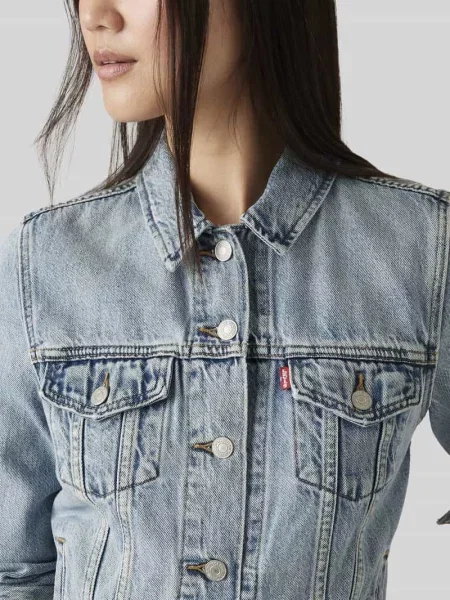 Kurtka jeansowa Levi's niebieska