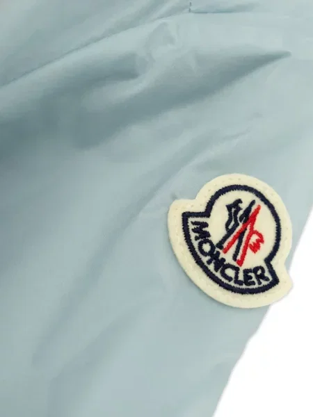 Kurtka dziecięca Moncler Enfant niebieska