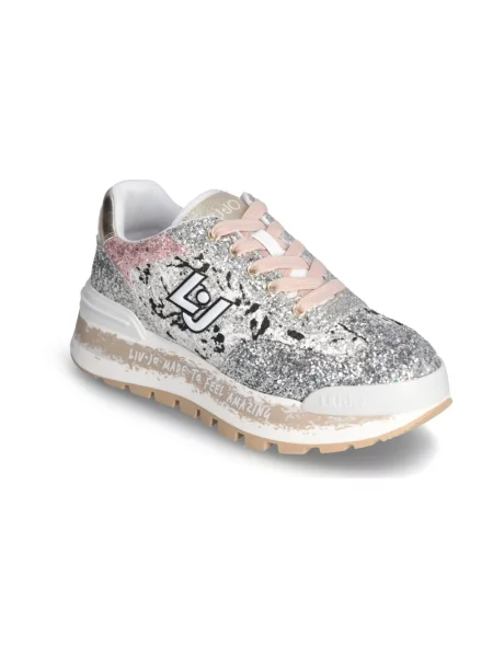 Sneakersy Liu Jo skórzane różowe