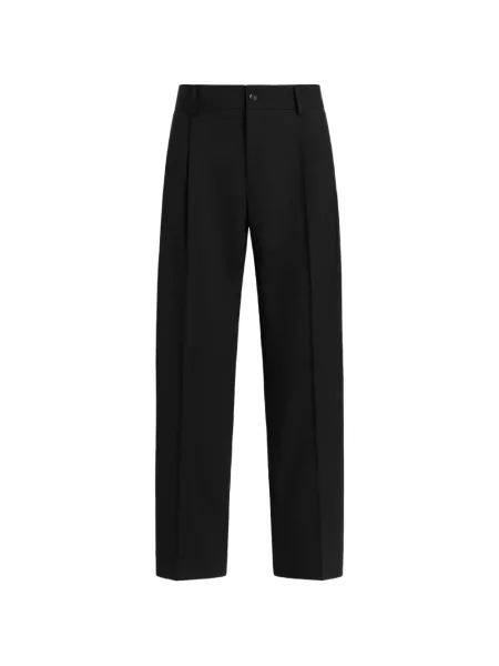 Pantaloni Dolce & Gabbana de lână negru