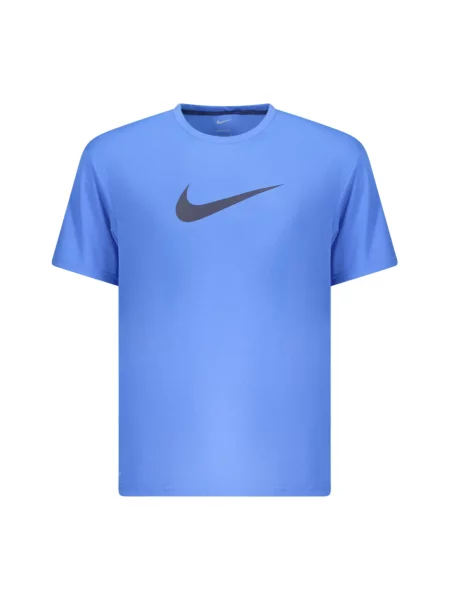 Koszulka sportowa Nike z krótkim rękawem niebieska