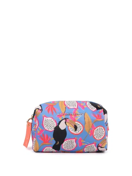 Lola Casademunt Kosmetická taštička azurová / olivová / pink černá
