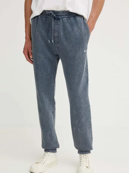 K+LUSHA spodnie dresowe niebieskie