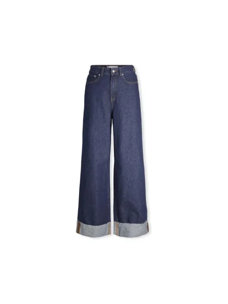 Pantaloni Jjxx albastru