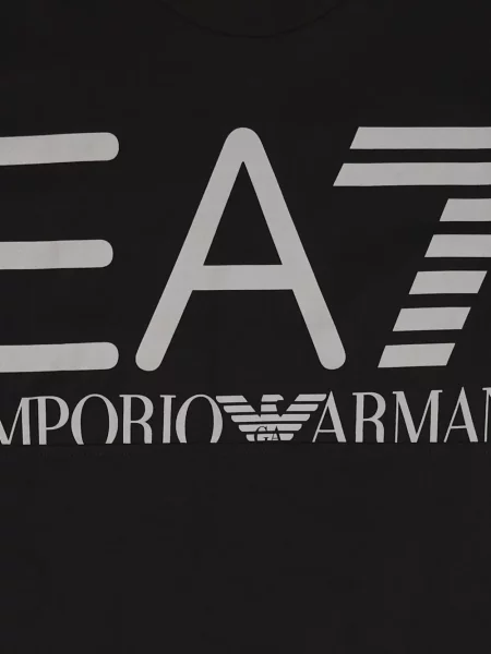 Tricou copii Ea7 Emporio Armani negru