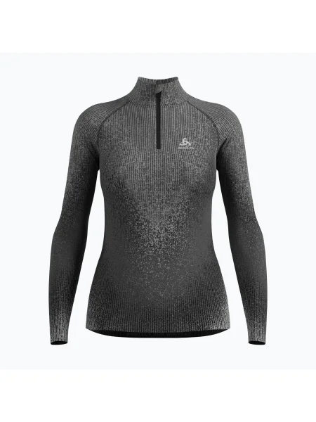 Мъжка термоактивна блуза с дълъг ръкав ODLO Performance Warm Blackcomb Bl Top Turtle Neck HZ black черно