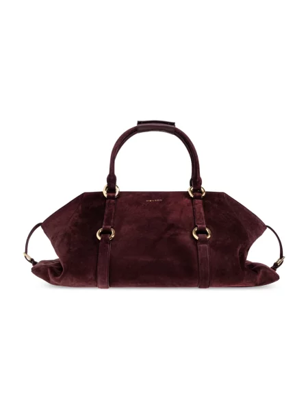 Torebka Alexander Mcqueen skórzana czerwona