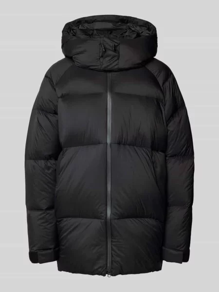 Kurtka puchowa z kapturem Adidas Sportswear czarna