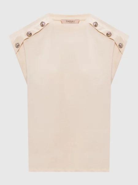Топ Twinset бежевий