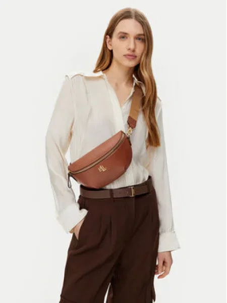 Ledvinka LAUREN RALPH LAUREN hnědá