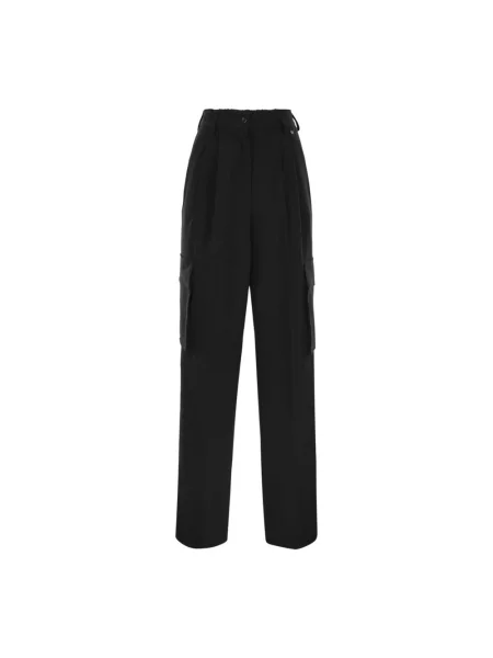 Spodnie cargo Herno czarne