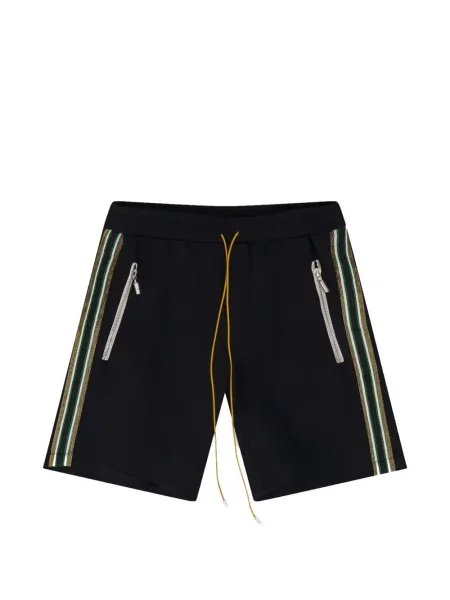 Pantaloni scurți Rhude cu dungi negru