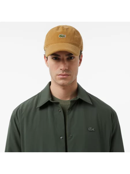 Lacoste Pikowana Wodoodporna Bluza Wierzchnia zielona
